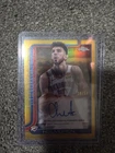 2025 Topps Chrome Chet Holmgren Gold Refractor Auto /50 Thunder #TCA-CH