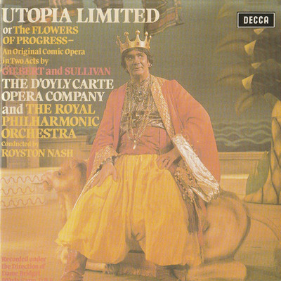UTOPIA LIMITED comic GILBERT & SULLIVAN D'OYLY CARTE OPERA COMPANY opera RARE !!