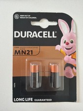 Duracell MN21 battery 12v A23 GP23A V23GA Alkaline batteries expiry 2030