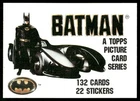 Batman 1989 Movie Topps Card #1 (NM)