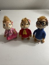 Ty Alvin Simon  Brittany The Chipmunks 2013 With Tags