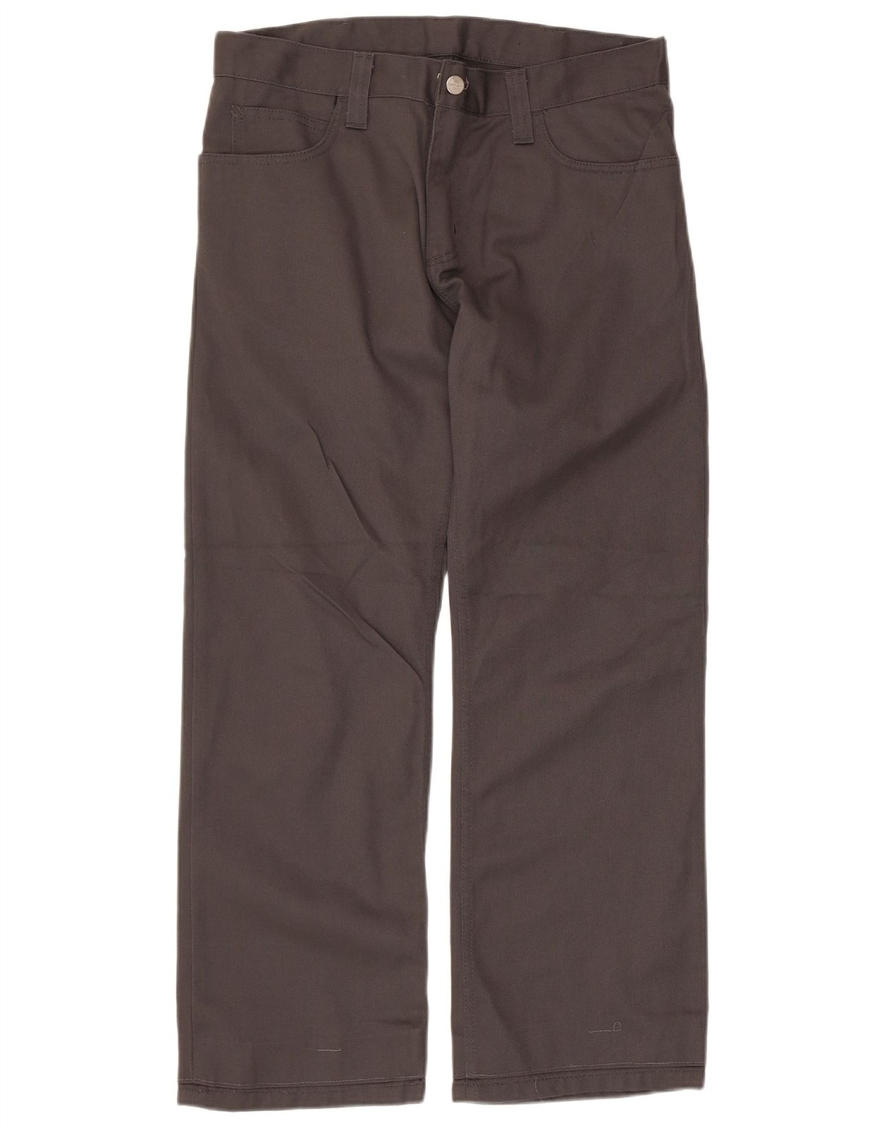 Carhartt Mens Straight Casual Trousers W34 L28 Grey AA22