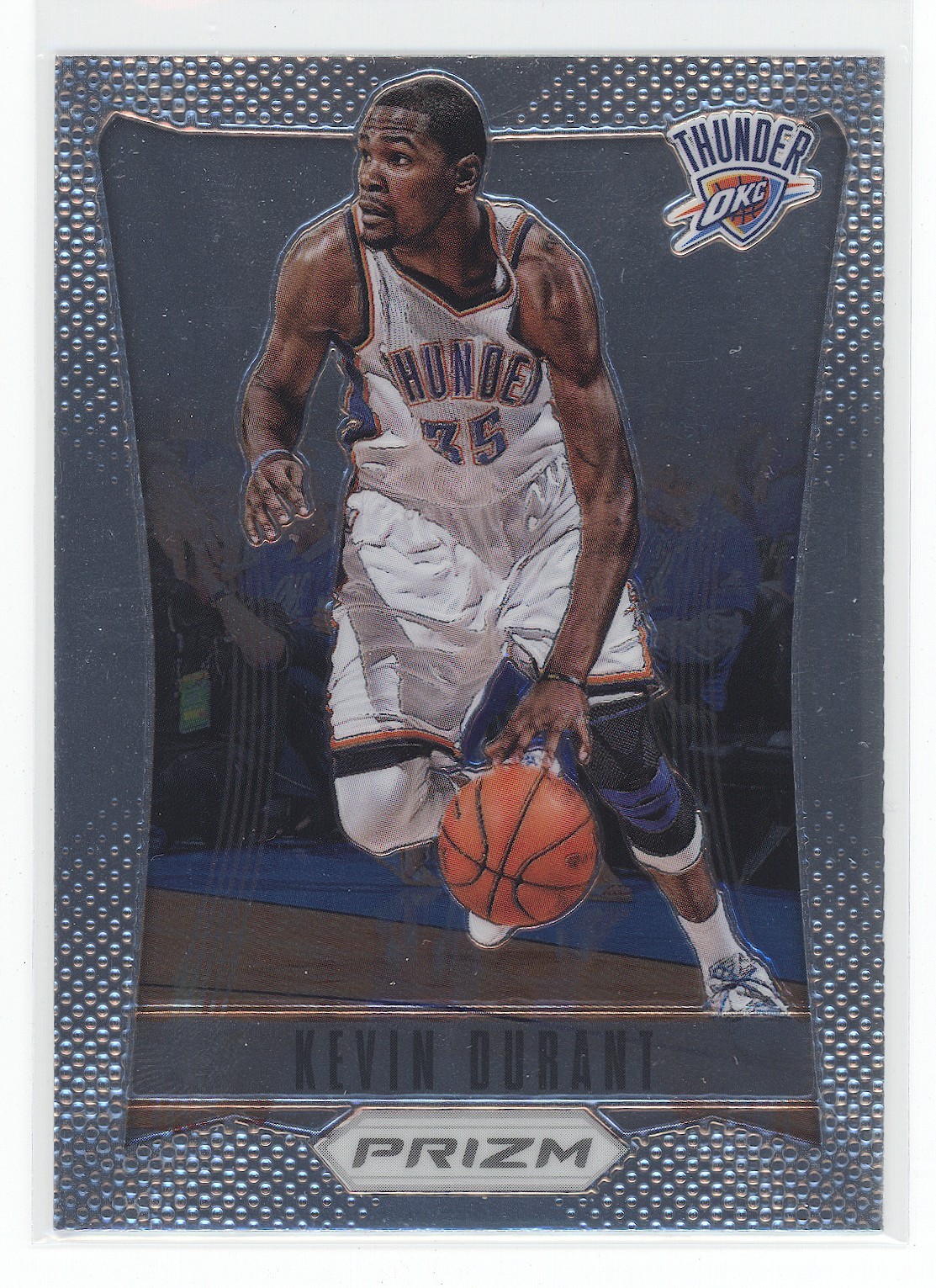 2012-13 Panini Prizm Kevin Durant #35 Raw Gem Mint Thunder First Year
