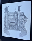 Vintage TSR Original Art D&D Store Display Standee Dragonlance Dee Barnett