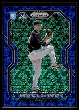 2021 Panini Prizm Blue Donut Circles Prizm #121 Braxton Garrett /199