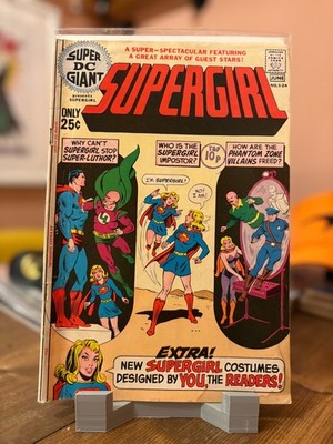 Super DC Giant #24 - Supergirl - 1971 - 1st cover app of General Zod 