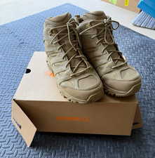 Merrell Moab 3 Mid Tactical WP Waterproof Men's Boots Brown 11.5 Wide