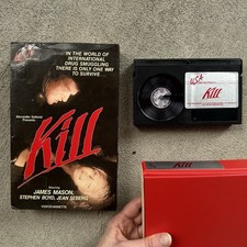 Kill 1971 Betamax Big Box James Mason USA Home Video Beta Jean Seberg