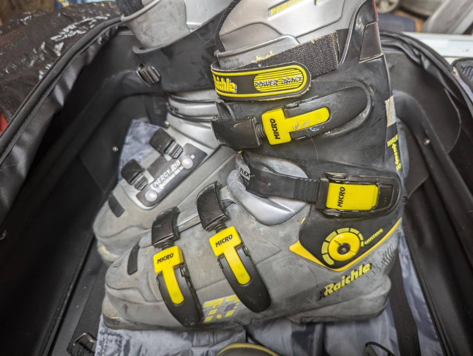 SALOMON Scarponi da sci uomo Raichle Power System taglia 8