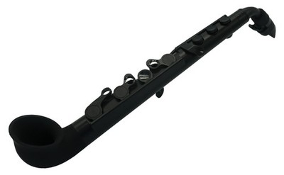 Nuvo jSax 2.0 Standard Set Schwarz Saxophon C Kunststoff Kinder Einsteiger Etui