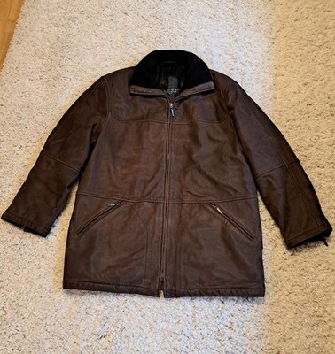 Bugatti Herrenjacke Echtleder Oily Timber Größe 52 Neuwertig TOP Zustand