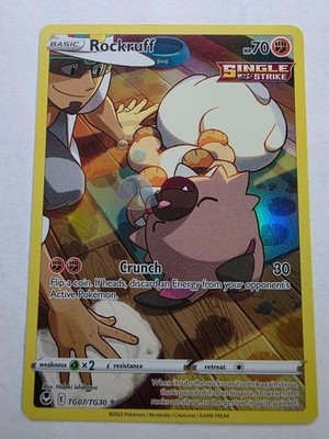 Sword & Shield - Silver Tempest Trainer Gallery - Rockruff TG07/TG30