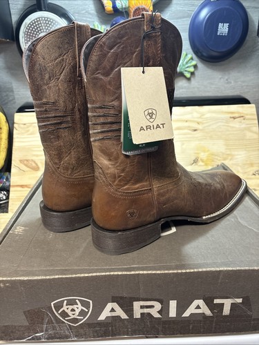 Ariat Men's Circuit Patriot Weathered Tan Boots (10029699) Size 13 - Picture 6 of 10