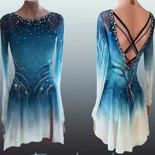 ice figure skating competition dress Gymnastics costume Dress