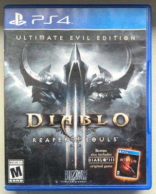 Diablo 3 Reaper of Souls Ultimate Evil Edition Sony Playstation 4 (PS4 Game)