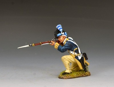 AR078 Washington's Guard Company Kneeling Firing by King and Country