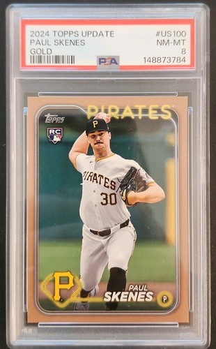 Paul Skenes [Gold] #US100 2024 Topps Update card