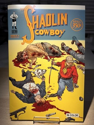 Shaolin Cowboy #1 2nd Printing Geof Darrow Variant 8.0 1st Appearance Burlyman