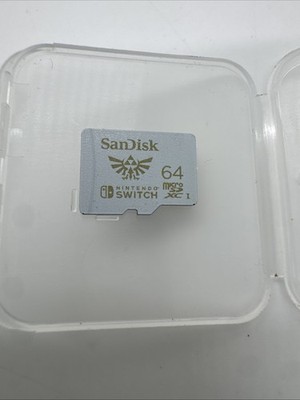 SanDisk 64GB Micro SD Card For Nintendo Switch & Lite ZELDA
