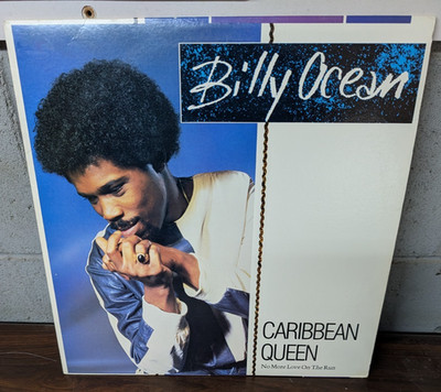 Billy Ocean ~ Caribbean Queen ~Vinyl LP 12'' Single Arista/Jive JD1-9215 *Tested*