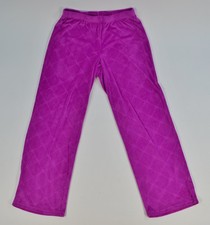 Juicy Couture Pink Purple Jacquard Soft Sweatpants Pajama Pants Sleepwear Small