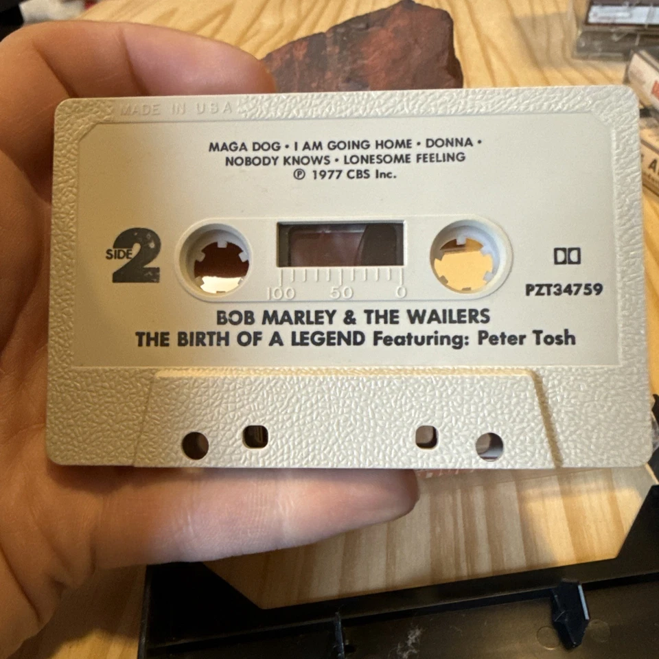 Bob Marley & The Wailers Early Music Featuring Peter Tosh 1977 Cassette - Image 3 of 4