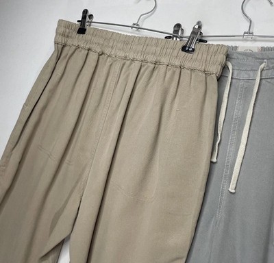 River Island In Other Words Trousers x2 Bundle Tapered Elastic Cuffed 