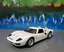 Personalized Ford GT40 MKII 1966  1:32 White Diecast Car Model with Name Plate
