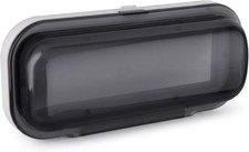 Pyle Water Resistant Marine Stereo Cover Smoke Heavy Duty Boat Radio Protector