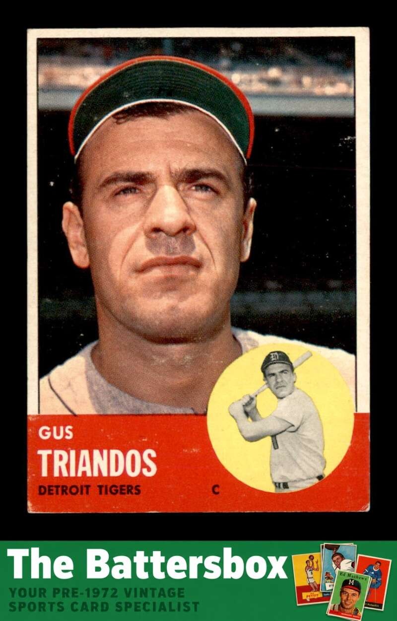 1963 Topps #475 Gus Triandos   VG/VGEX X3812186