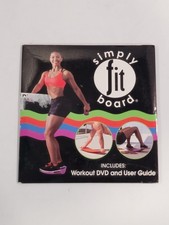 Simply Fit Board Workout DVD & Workout User Guide Sealed  (No Board)