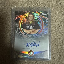 2025 Topps Universe WWE #LGA-KNA Kevin Nash Auto Legends Orange Warp /25 #15