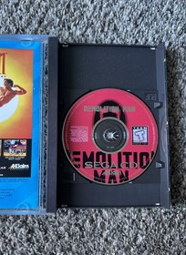 Demolition Man (Sega CD, 1995) Authentic Game Complete W/ Foam Tested