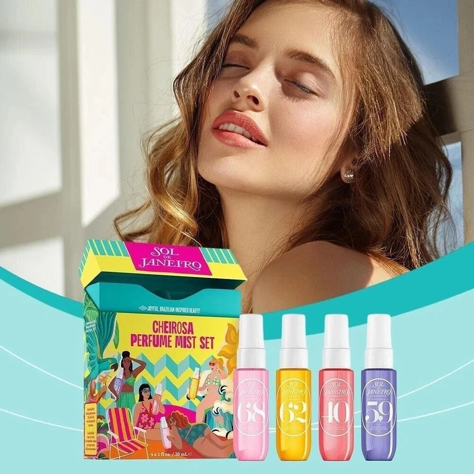 Sol de Janeiro Cheirosa Perfume Mist Set | '40 '59 '62 '68 | 4x 30ml - Image 4 of 4