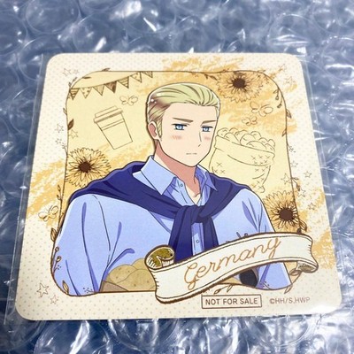 Hetalia Germany Holiday Marche Untersetzer WEB Lotterie Karton Neu 90 mm