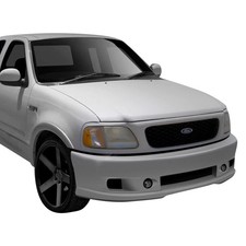 For Ford F-150 97-03 Duraflex Bt-1 Style Fiberglass Front Bumper Cover Unpainted For Ford F-150 97-03 Duraflex Bt-1 Style Fiberglass Front Bumper Cover Unpainted