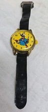 Vintage Lone Ranger Childs Watch Toy Pat Number 882784 Black Band Collectors