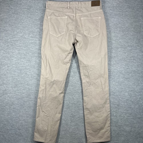 Petter Millar Pants Mens 33 Tan Chinos Stretch Casual - Picture 6 of 10