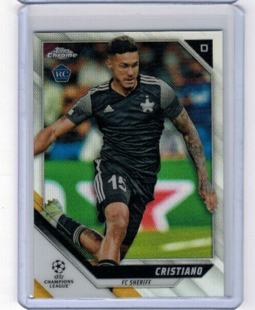 2021-22 Topps Chrome UEFA Champions League Cristiano