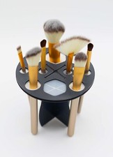 Makeup Brush Drying Rack  Organizer   Compact, Space-Saving Stand  Air-Drying