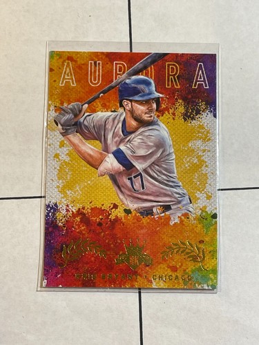 Kris Bryant 2017 Panini Diamond Kings Aurora Insert #A-12 Cubs Rockies