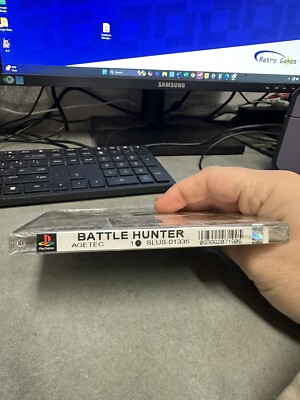 Battle Hunter PS1 Sony PlayStation 1 Black Label Brand New