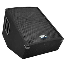 Powered 2-Way 12" Floor / Stage Monitor Wedge Style with Titanium Horn