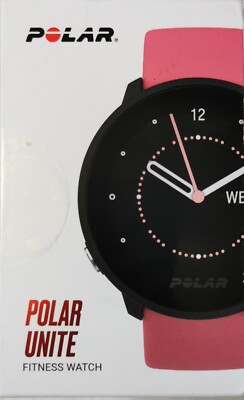 Polar Unite Sportuhr Pulsmesser Pulsmessgerät Multifunktionsuhr Tracker Uhr  Pink 725882054346