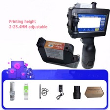 Handheld Inkjet Printer Automatic Date Barcode QR Code Batch Printing Machine