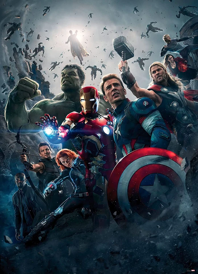 Marvel Comics Fototapete Avengers Age of Ultron Movie Poster (184 x 254 cm) - Bild 1 von 1