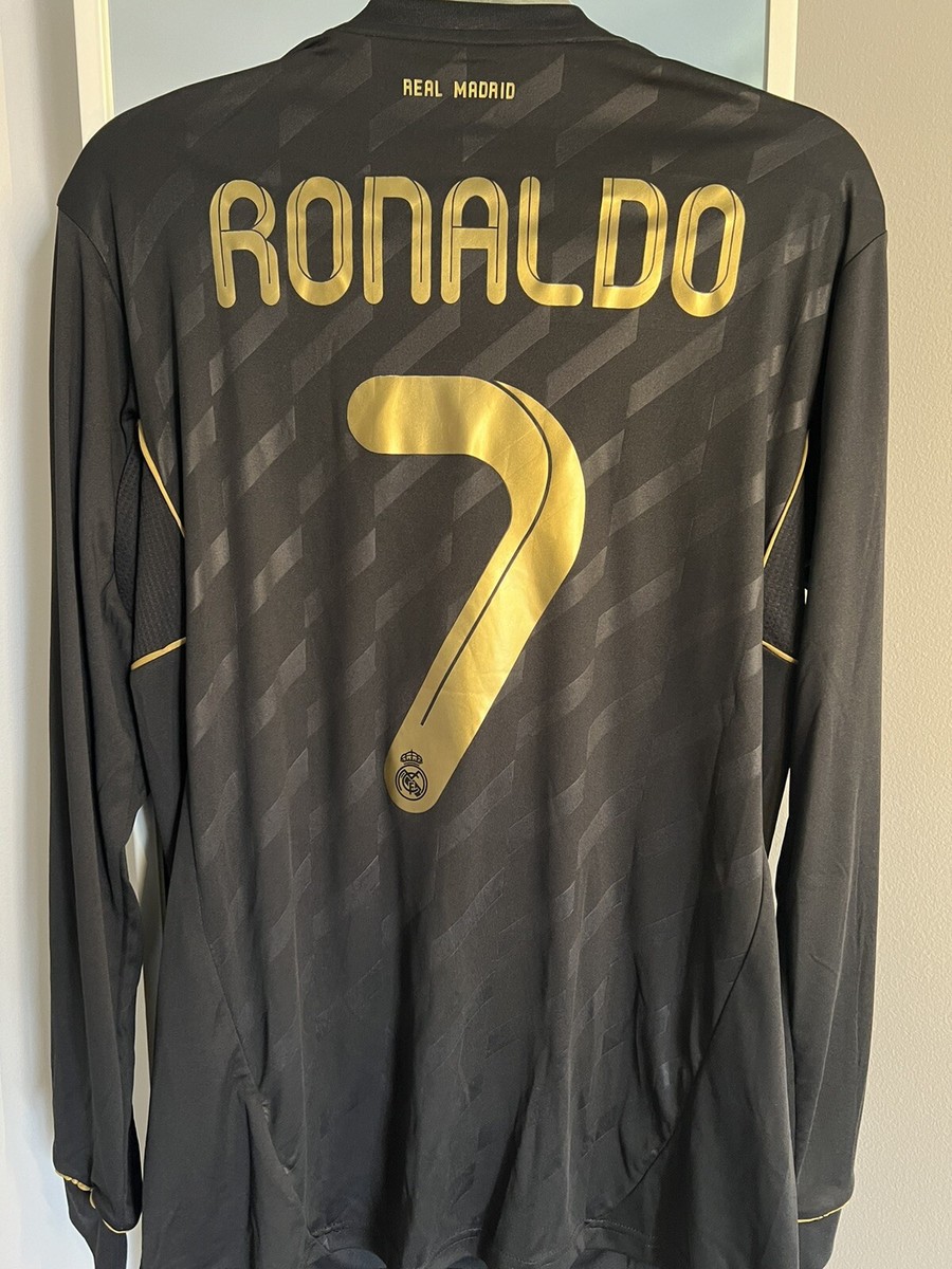 新品RONALDO11-12Real Madrid(H) #7 ロナウド 長袖 楽天市場】レアルマドリード 15/16 アウェイ（グレー） # 7