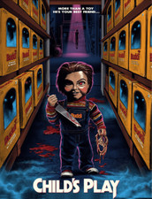 1988 Child's Play Alternative Movie Poster Chucky My Buddy