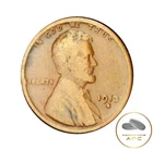 1913-S Lincoln Wheat Cent~F~Fine~Semi-Key Date~Combined Shipping~!