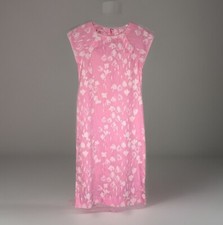 Vintage Liza by Lilly Pulitzer Dress Womens 9-10 Pink Dainty Floral Cottage 60s